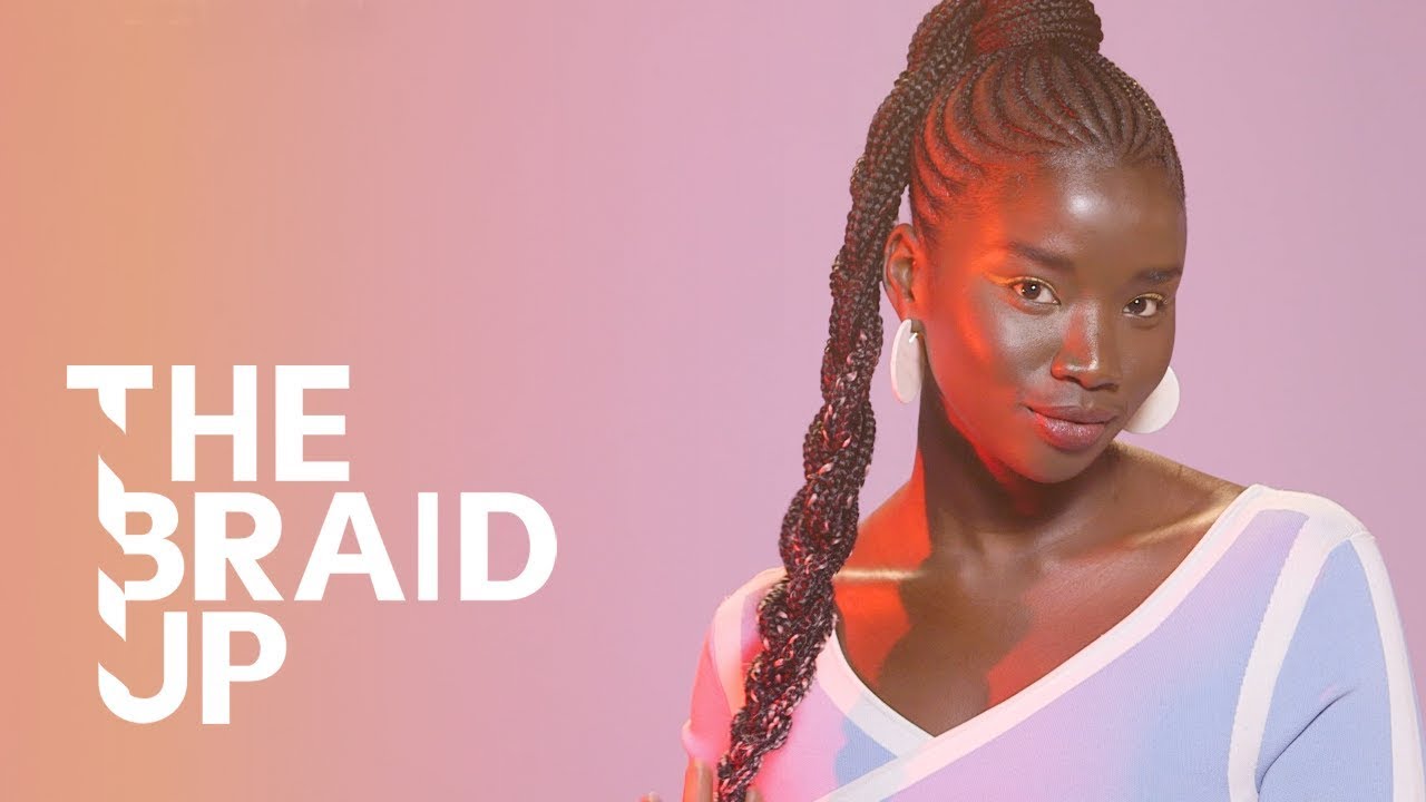 Braided High Pony | The Braid Up | Cosmopolitan