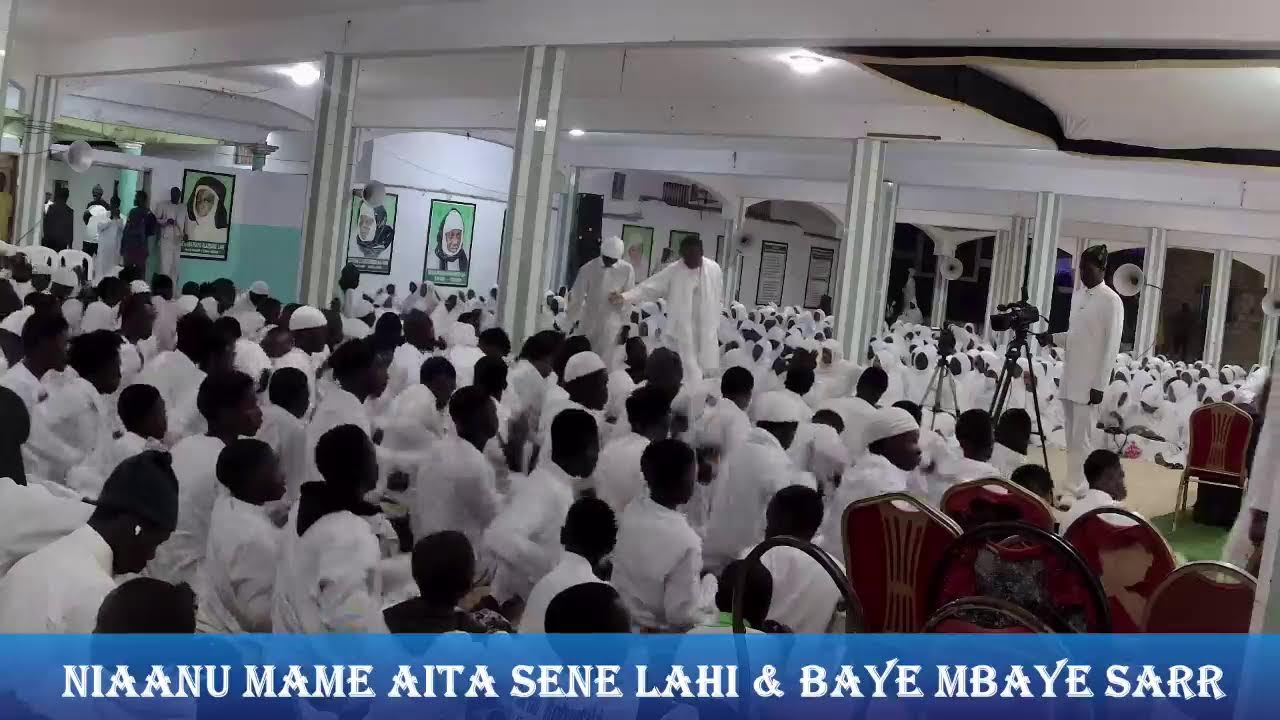 DIRECT : Niaanu Mame Aita Sène & son fils Baye Mbaye Sarr
