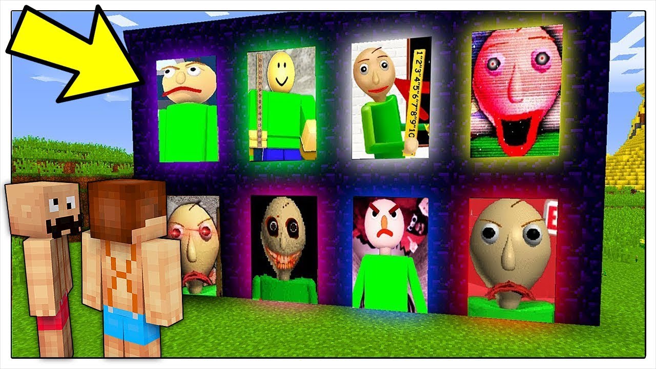 NON ENTRARE NELLE 8 DIMENSIONI DI BALDI! - Minecraft ITA