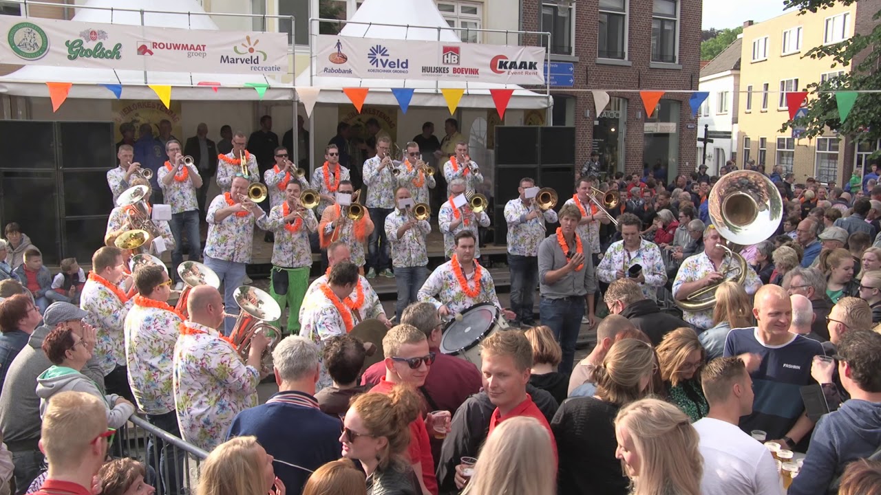 De Feestbende Cromvoirt Finale Set  Dweilorkestendag 10 mei 2018 Groenlo Achterhoek NL