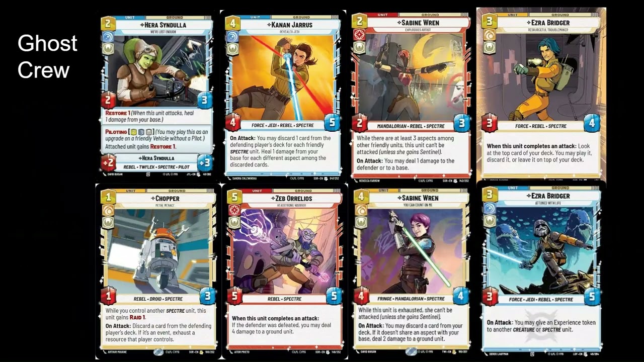 Star Wars Unlimited Deck Profile: Hera Syndulla Deck post Legends of the Force