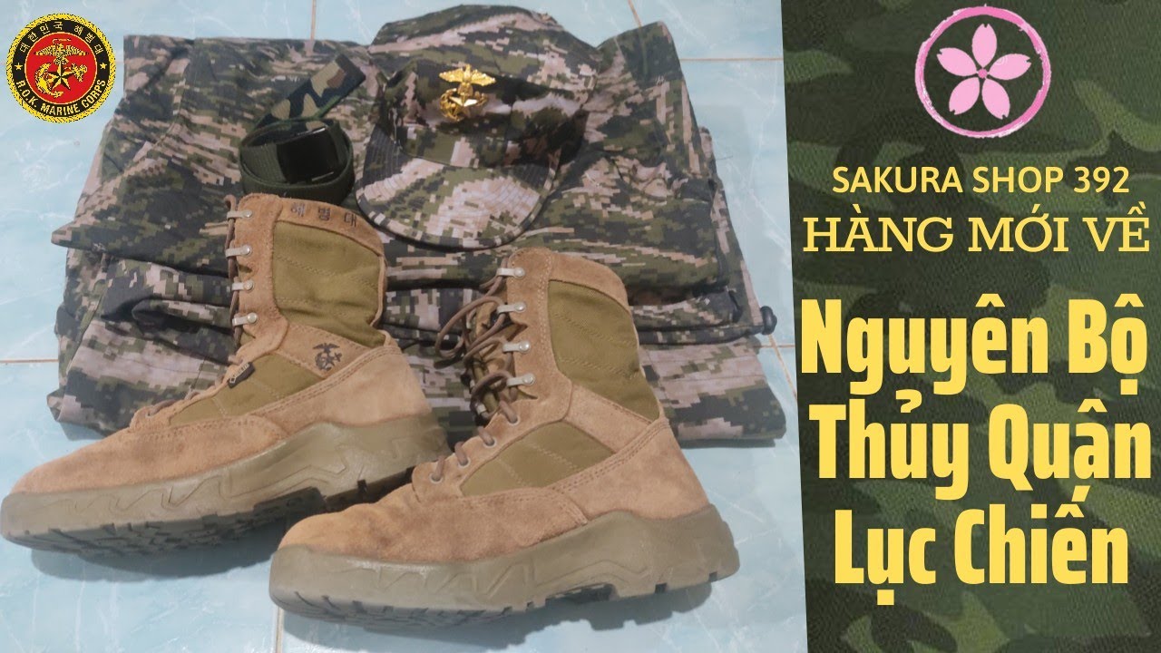 Trọn bộ quần áo lính Thủy Quân Lục Chiến Hàn Quốc @SakuraShop392