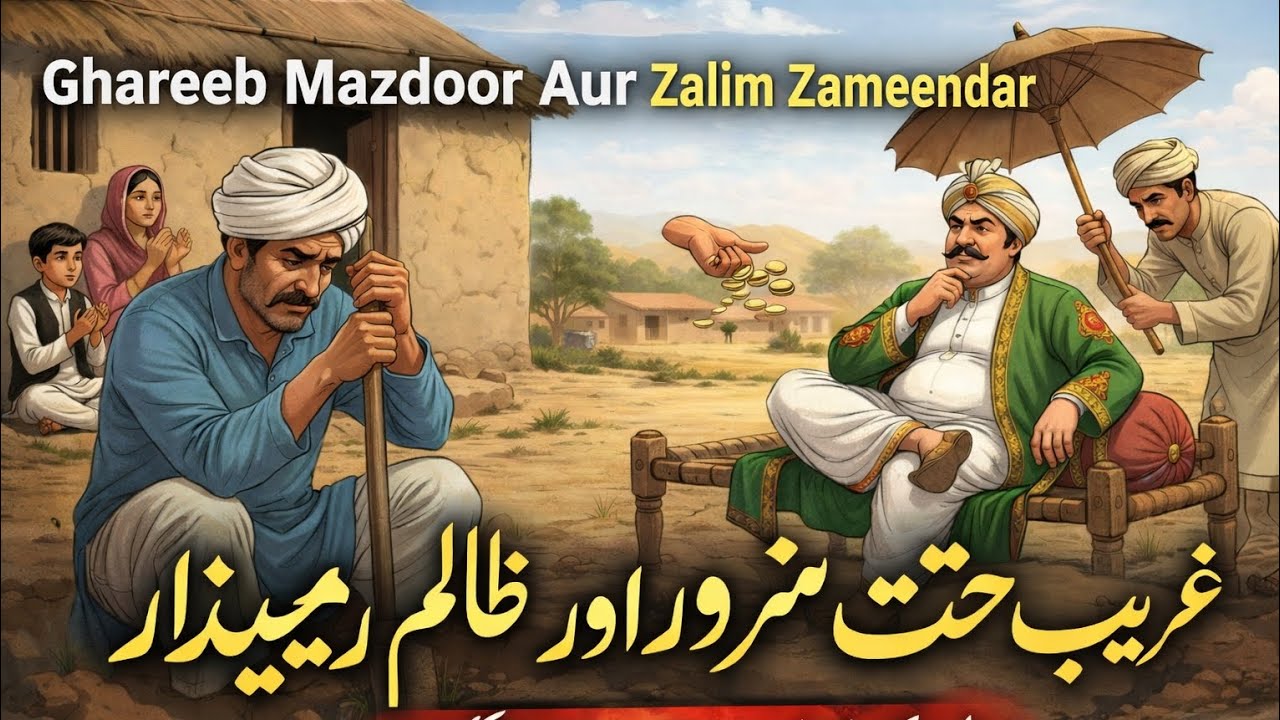 Ghareeb Mazdoor Aur Zalim Zameendar Ki Sabaq Amoz Kahani | Dil Ko Hila Dene Wali Emotional Story