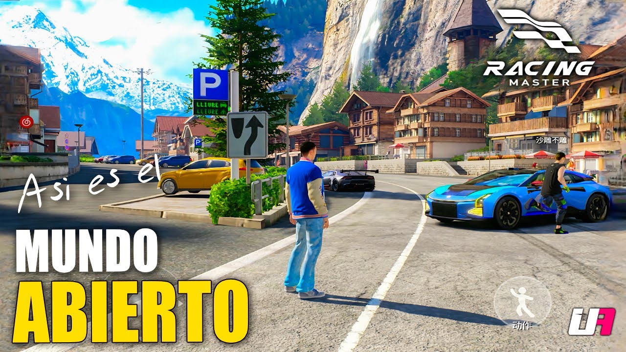 POR FIN!!! ASÍ ES EL MUNDO ABIERTO EN “RACING MASTER” ANDROID IOS