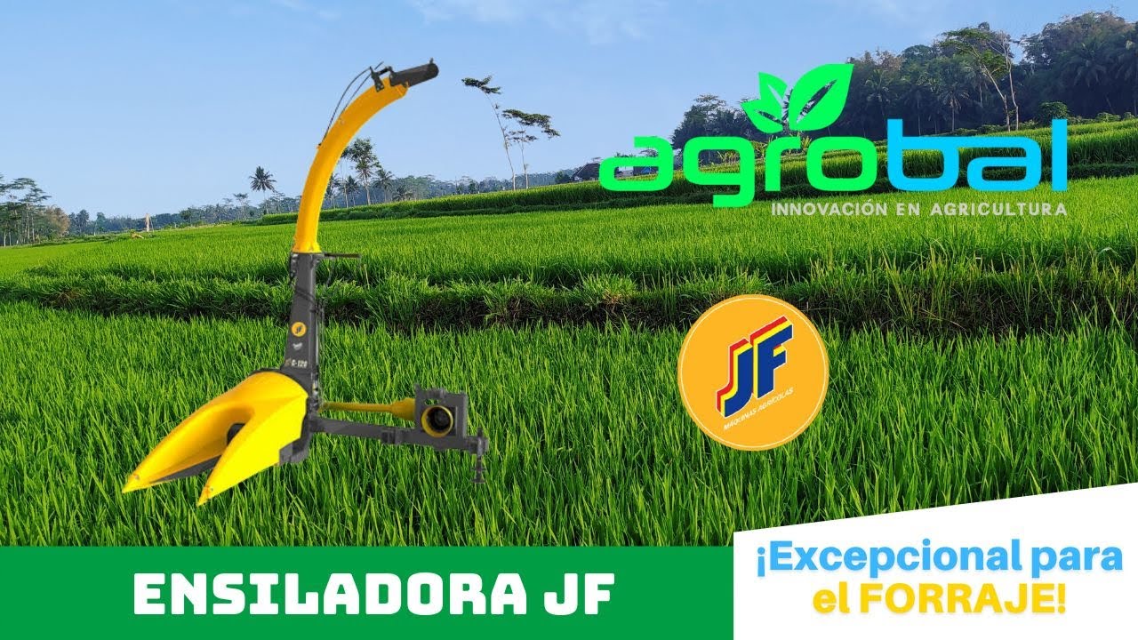 ENSILADORA JF | ¡Excepcional para el FORRAJE!🇧🇷🟡⚫️