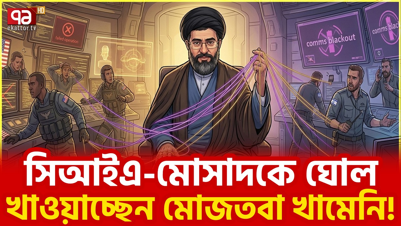 খামেনি চলেন পাতায় পাতায় | CIA | Ekattor TV