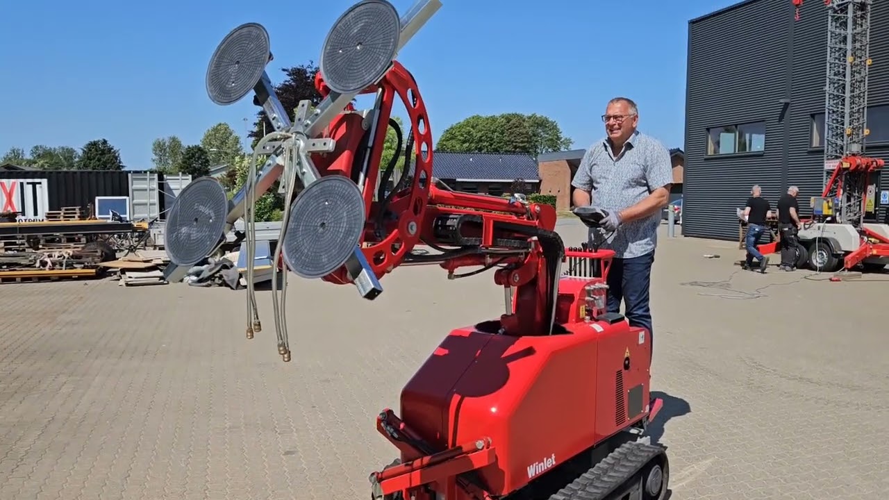 Winlet 475 Tracked - Med 90 grader kr&oslash;jefunktion, &aring;rgang 2015 til salg hos www.fymasauctions.dk