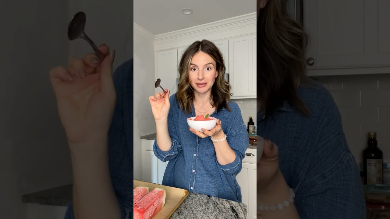 Viral Watermelon Shaved Ice (just 1 ingredient!)