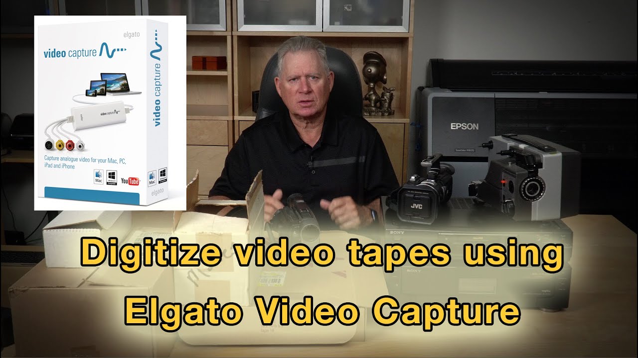 Elgato Video Capture ... аналоговые видеокассеты в цифровые