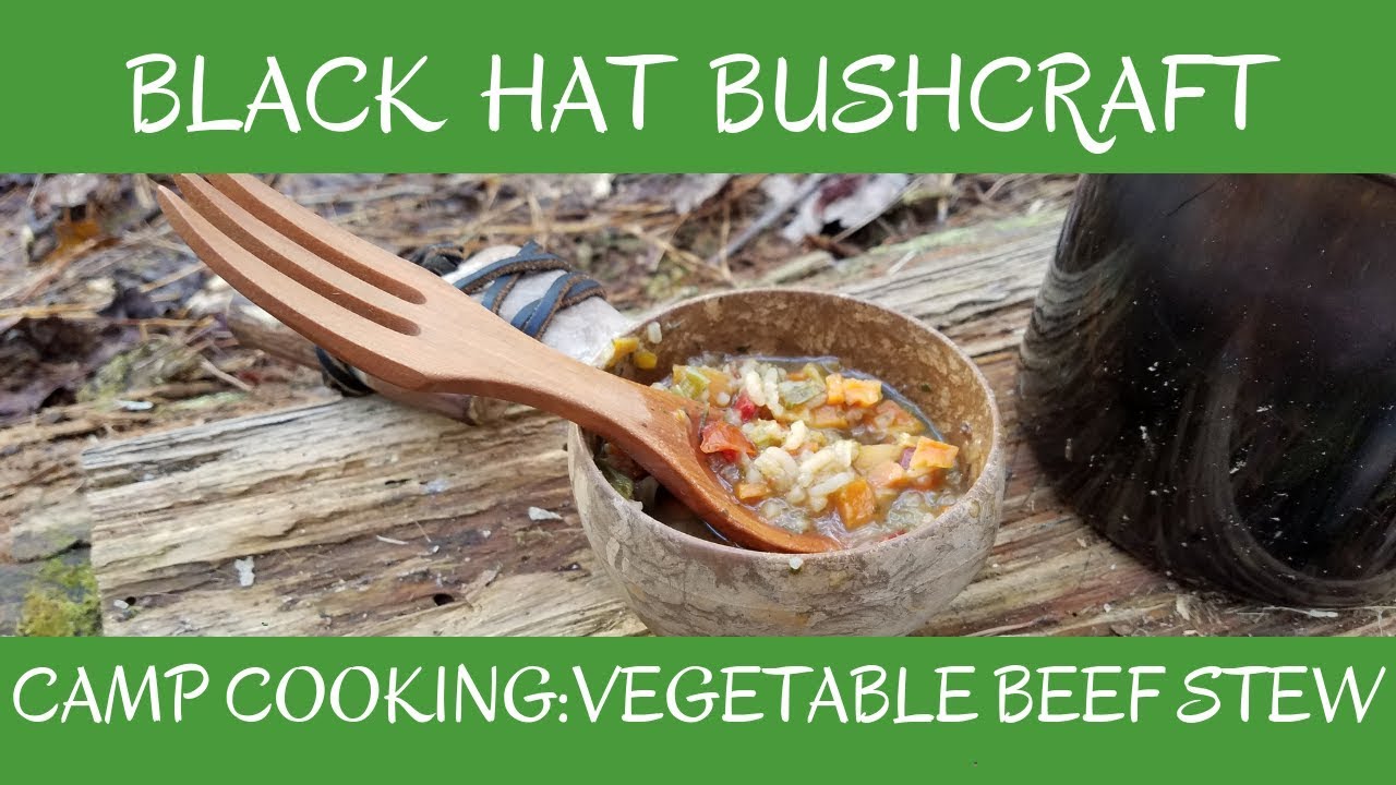 A Simple Way to Make Vegetable Beef Stew in Camp