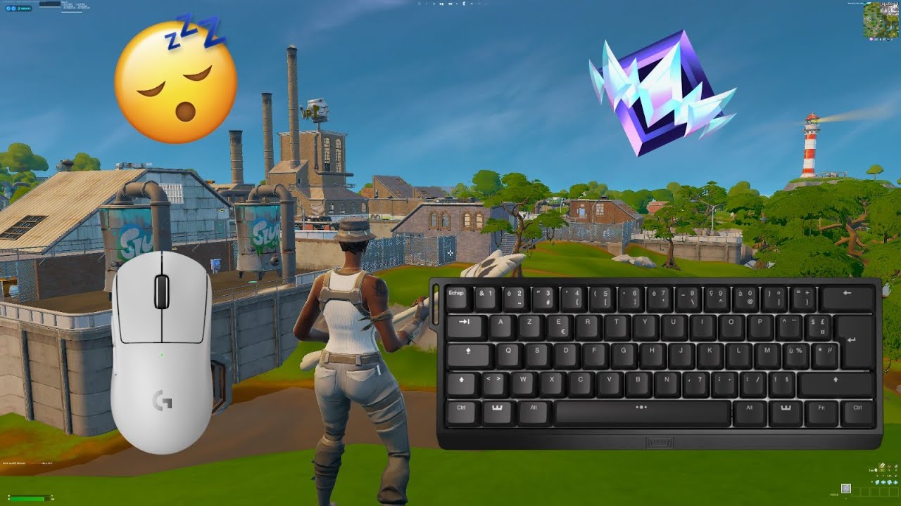 Wooting 60HE ASMR 😴 Fortnite Ranked Reload 🏆 Satisfying Keyboard 240FPS 2K