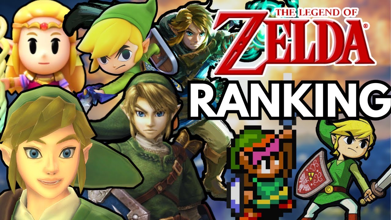 Ranking EVERY Legend of Zelda (WORST to BEST)