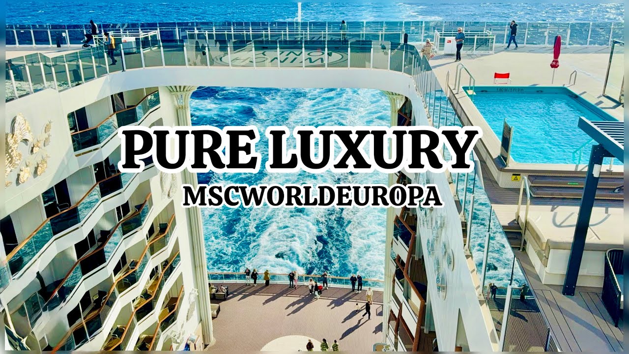 📍7 дней роскоши на борту MSC World Europa 🚢