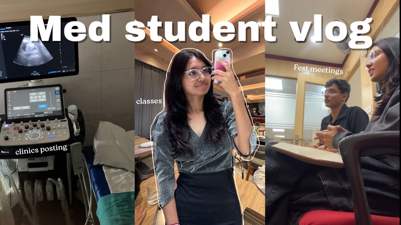 MBBS College Life is CHAOTIC | Clinics, Classes & Fest Chaos 🎭📚