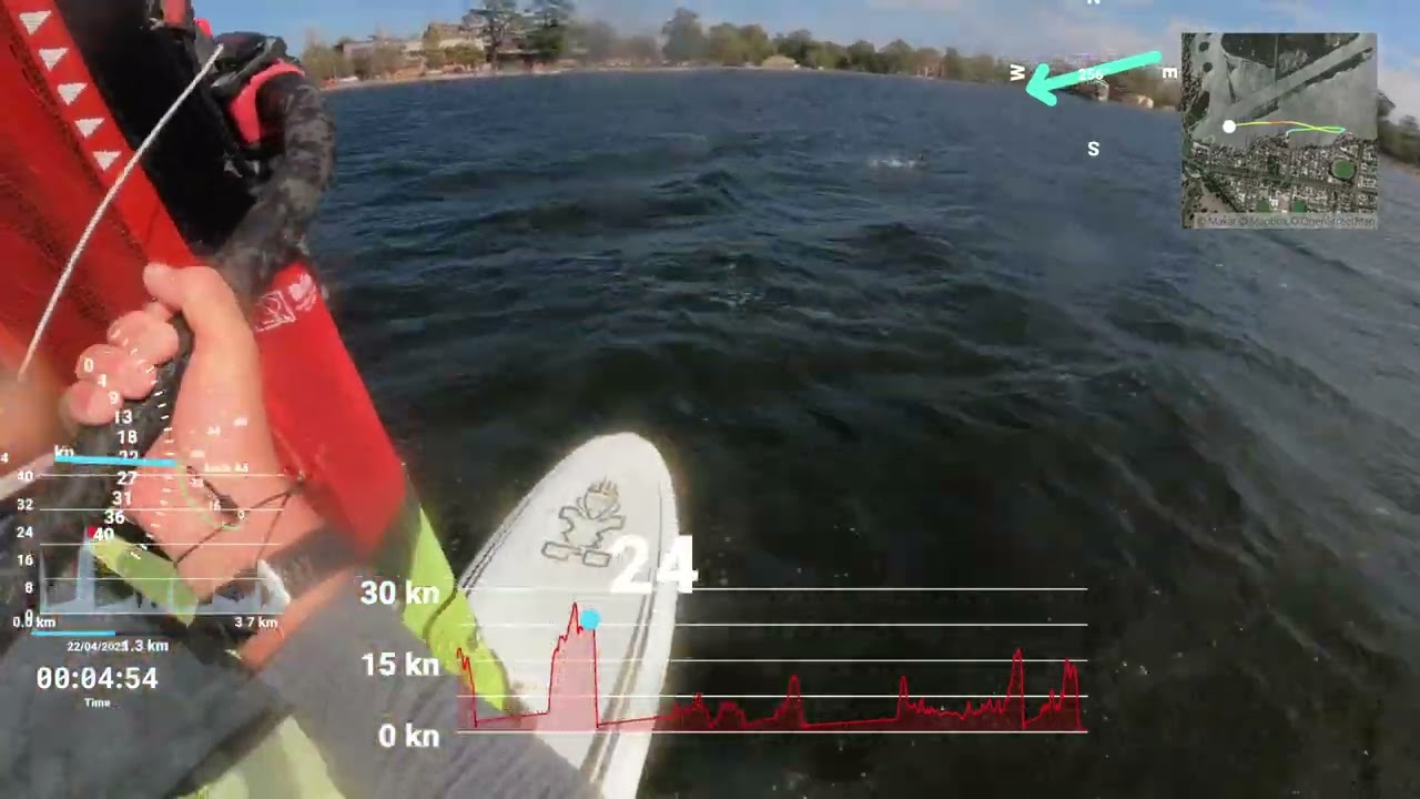 2025 04 24 windsurfing Lk. Wendouree Ballarat VIC