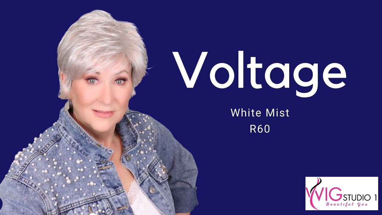 Raquel Welch VOLTAGE Wig Review | R60 White Mist (new 2022) | CRAZY WIG LADY