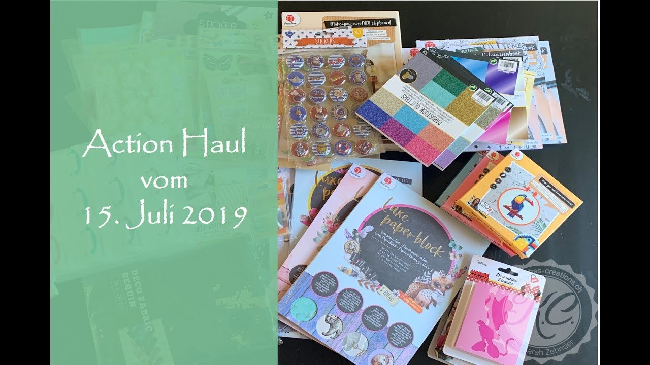 Action Haul vom 15. Juli 2019