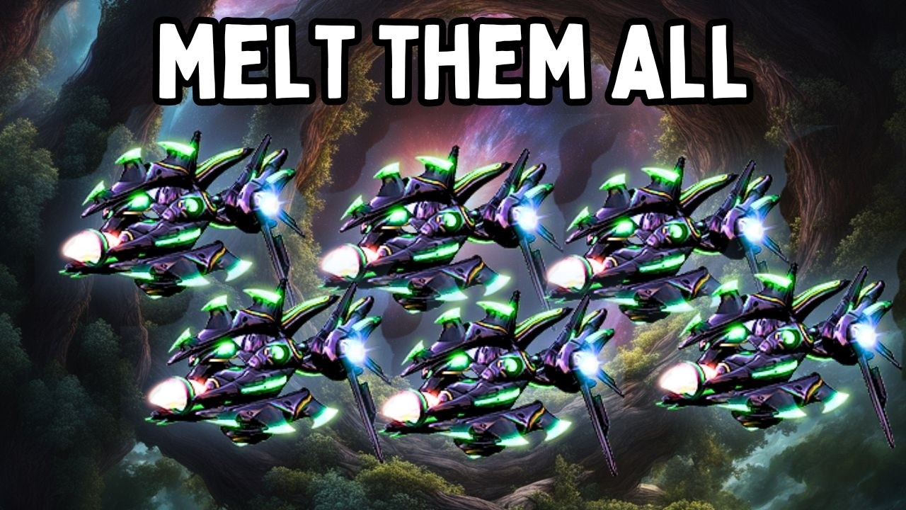 MASSED DEATH RAY MELTATION - Weekly Brawl [Starcraft 2 Direct Strike]