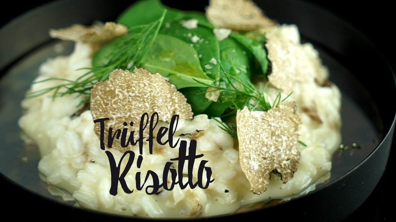 Tr&uuml;ffel Risotto Rezept. Gourmondo Food Studio