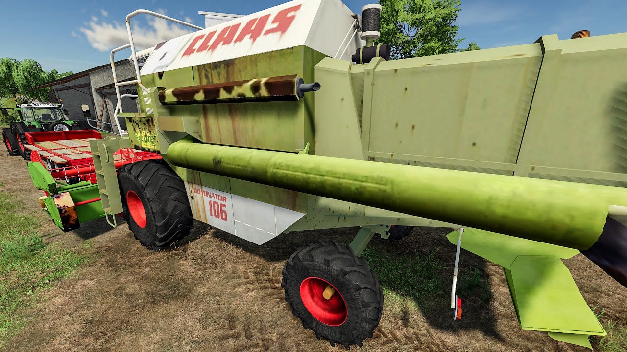 Old Claas Dominator Rebuild - Восстановление старых автомобилей и тракторов | Farming Simulator 22