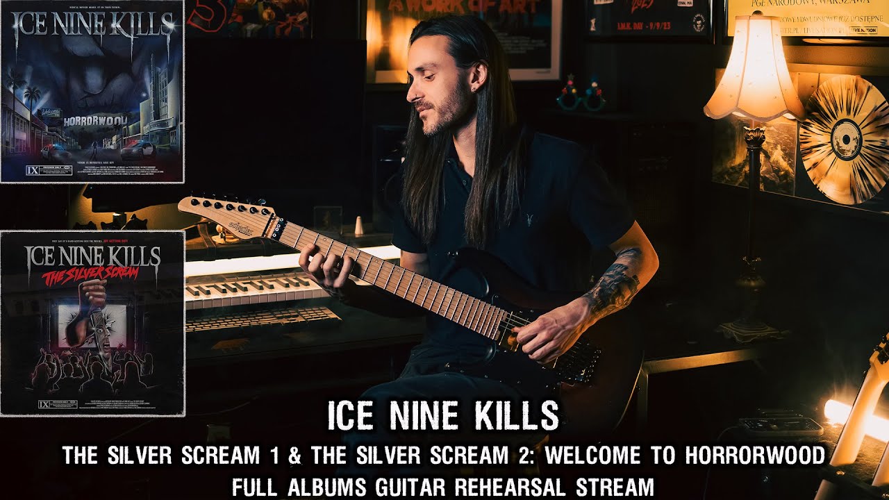 Ice Nine Kills - The Silver Scream 1 & The Silver Scream 2 - Full Album Guitar Rehearsal + Hangout