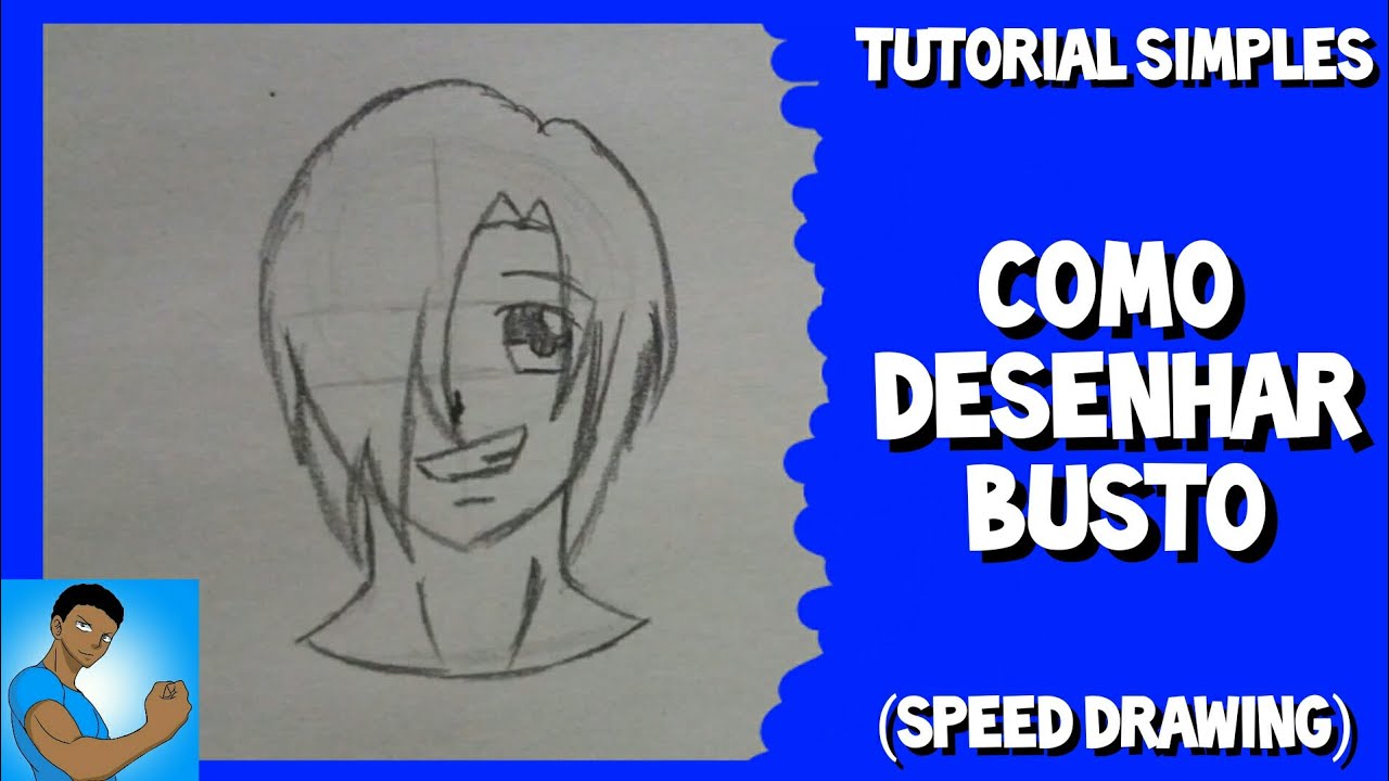 COMO DESENHAR BUSTO (Tutorial Simples)