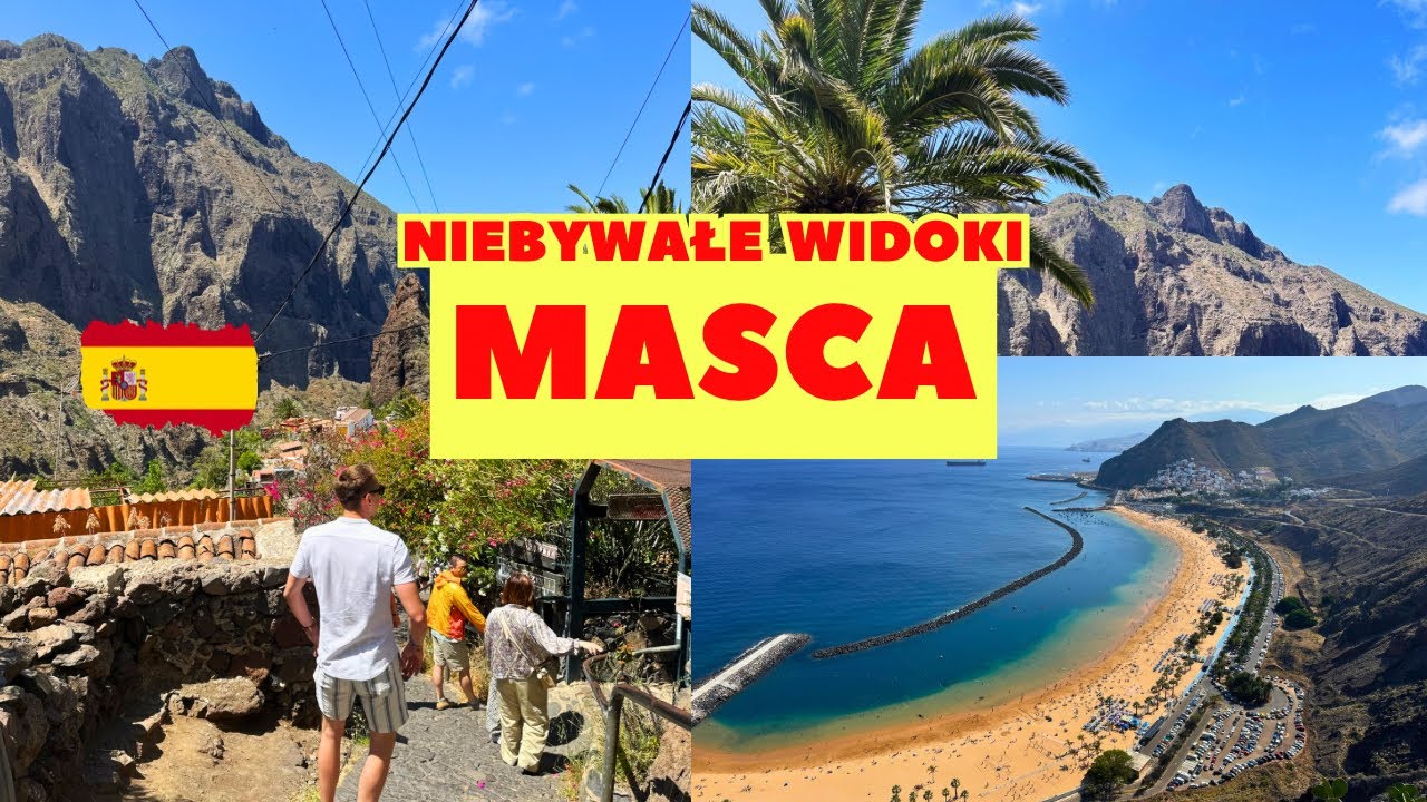 Najpiękniejsze widoki Teneryfy 🌴 Masca, Playa de Las Teresitas i Garachico | Teneryfa #3