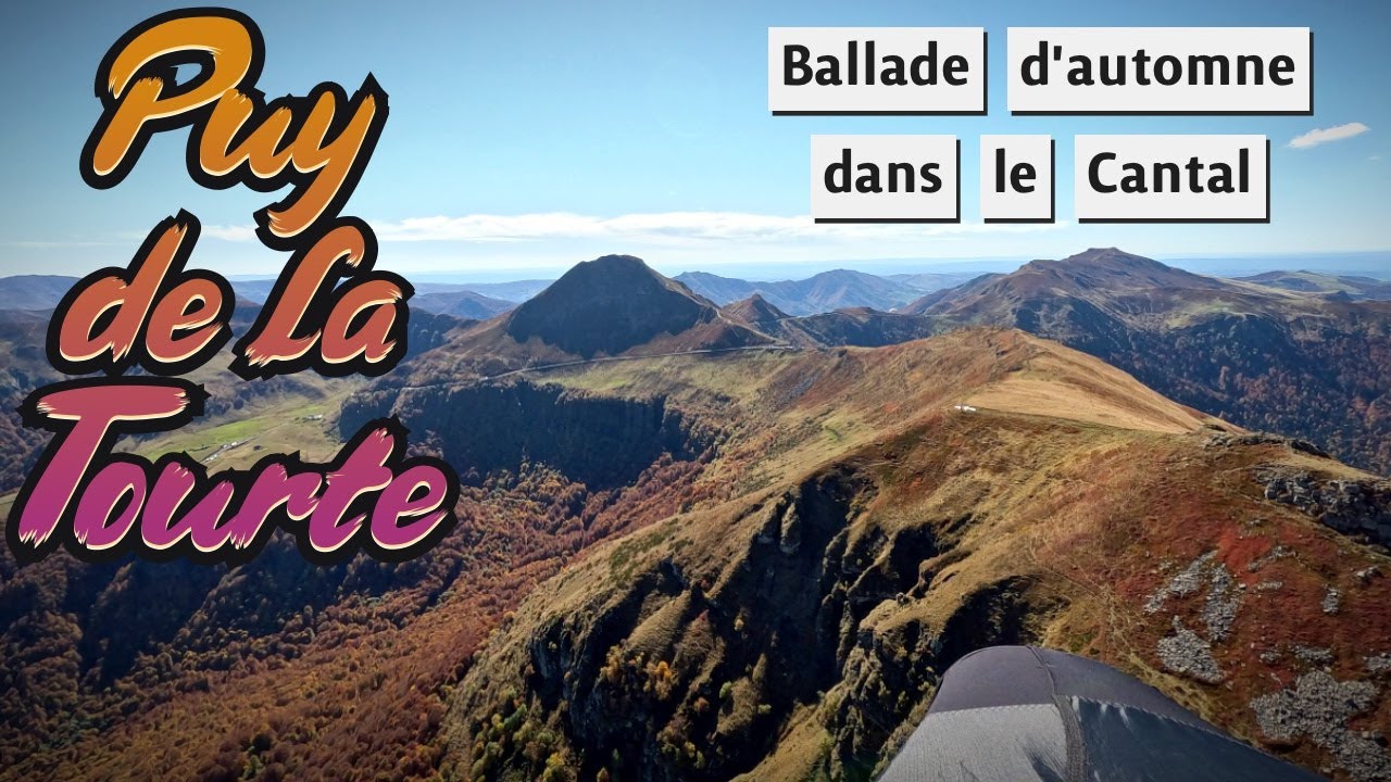 Puy de la Tourte, ballade d'automne dans le Cantal 🍂🍁