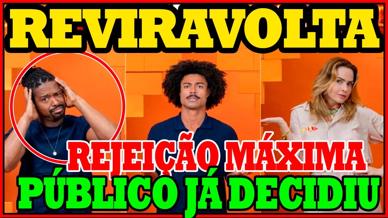 BBB 2026: REVIRAVOLTA ENQUETE ATUALIZADA aponta QUEM VAI  SAIR DO BBB26 Ana Paula,Leandro ou Breno