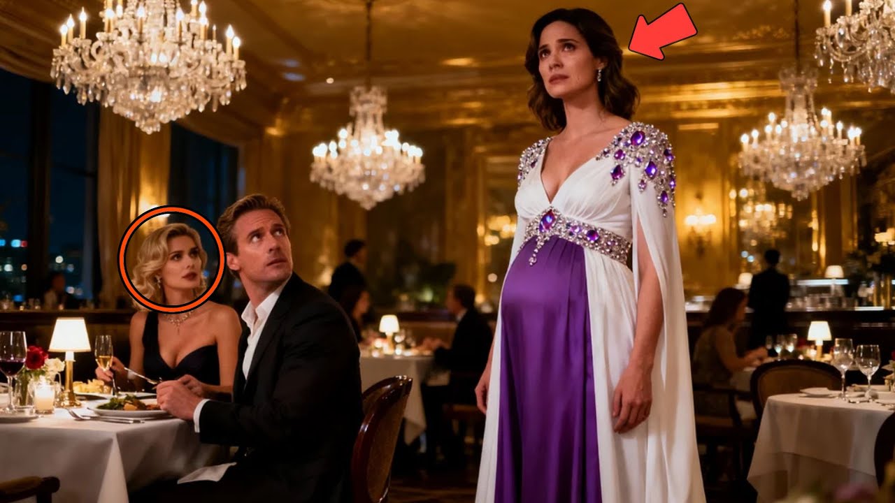 The Billionaire Flaunted His Mistress at Dinner — Until He Noticed His Pregnant Wife Nearby