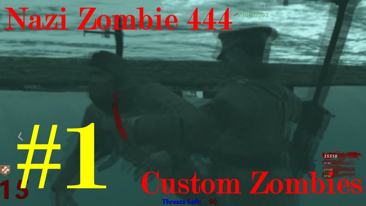 [Parte 1] Nazi Zombie 444 (2° Tentativo) - Custom Map #5 - Call of Duty World at War (Italiano)