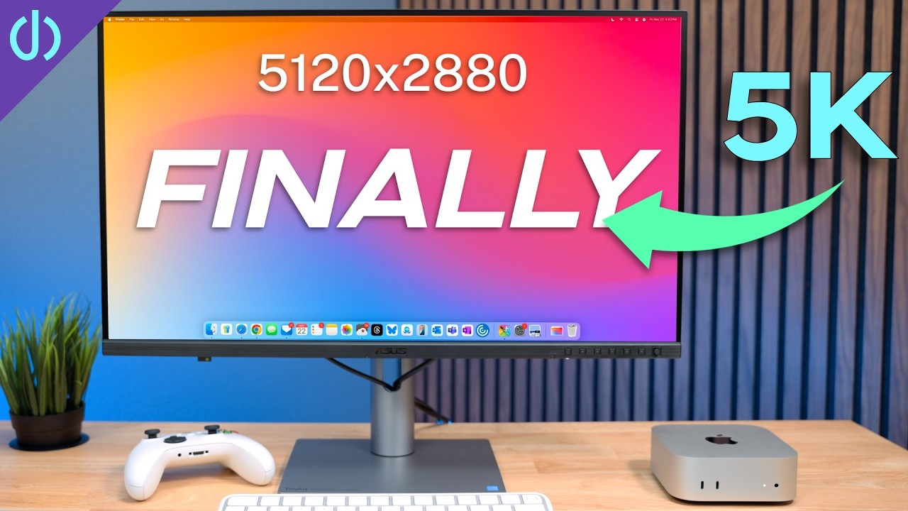 Доступный 5K-дисплей для Mac: обзор ASUS ProArt PA27JCV ($799)