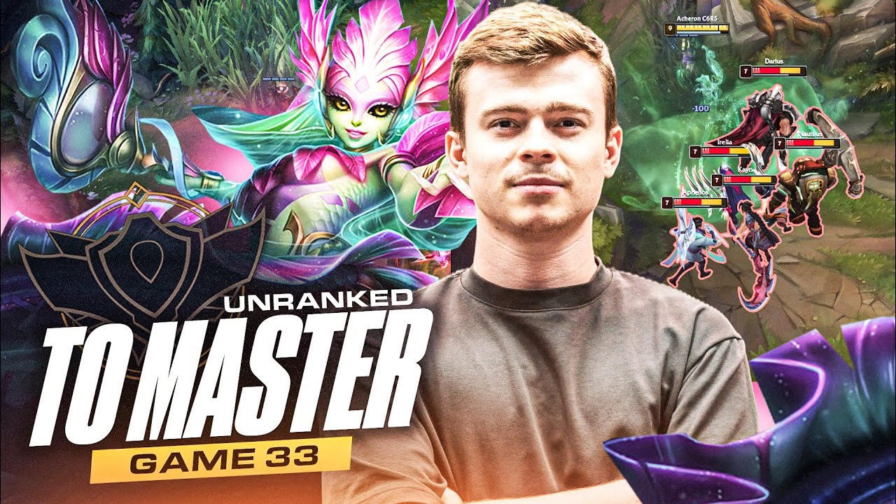 33 - NAMI SUPPORT - UNRANKED TO MASTER HARD MODE