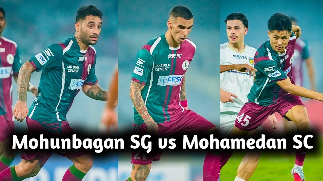 Mohunbagan vs Mohamedan Live Match Reaction | Indian Super League