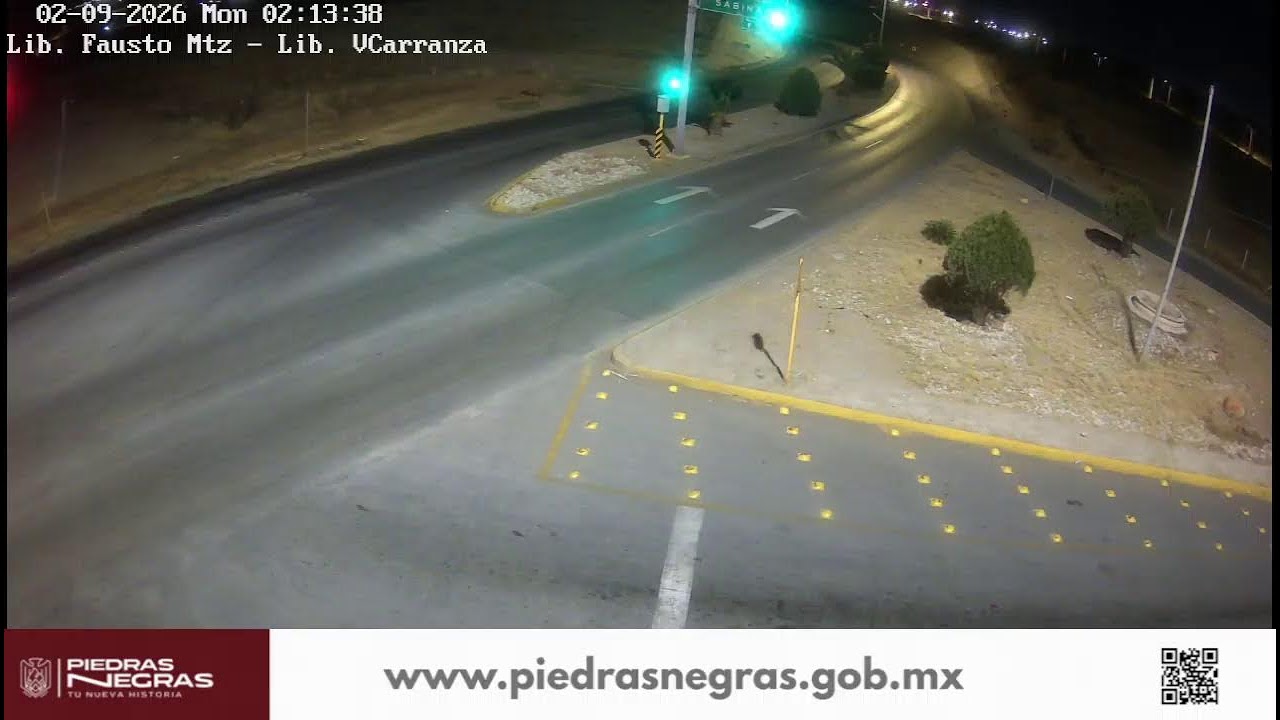 Transmisi&oacute;n en vivo de ruta fiscal Piedras Negras Puente Internacional 2