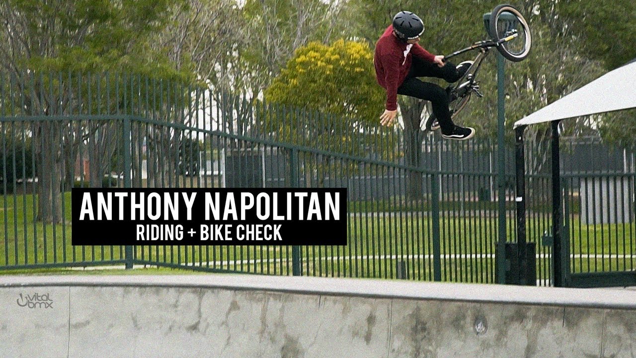 Anthony Napolitan: Riding + Bike Check