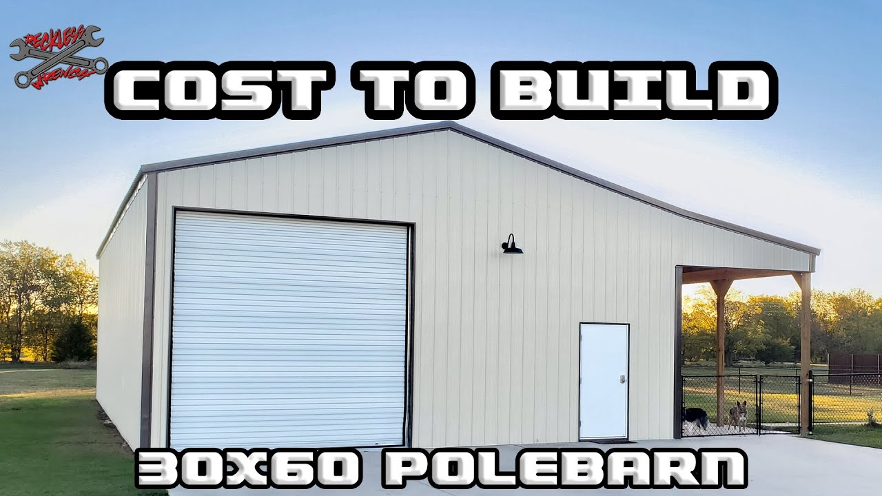 Сколько стоит сарай из столбов 30x60? — Reckless Wrench Garage