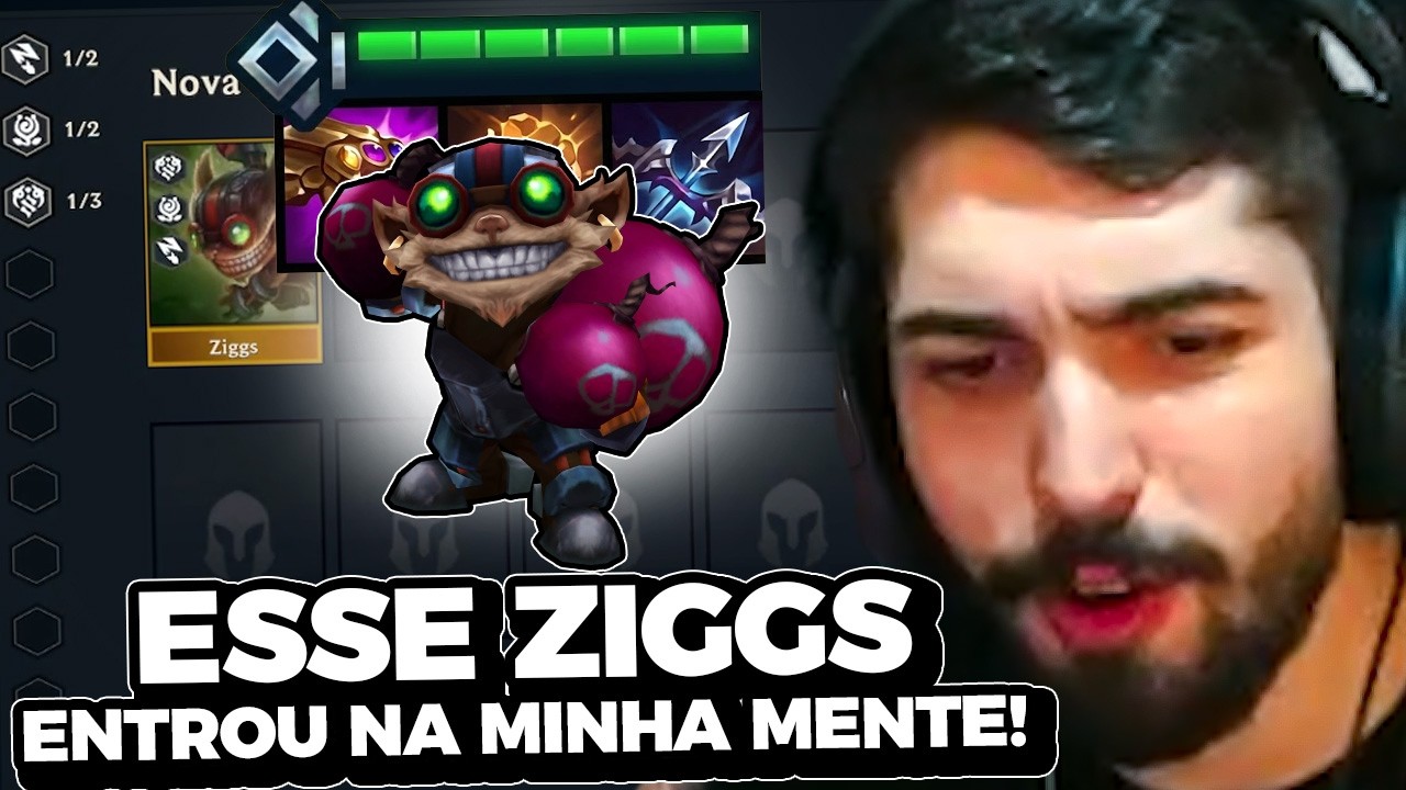 ESSE ZIGGS ENTROU NA MINHA MENTE! | JUKES NO TFT