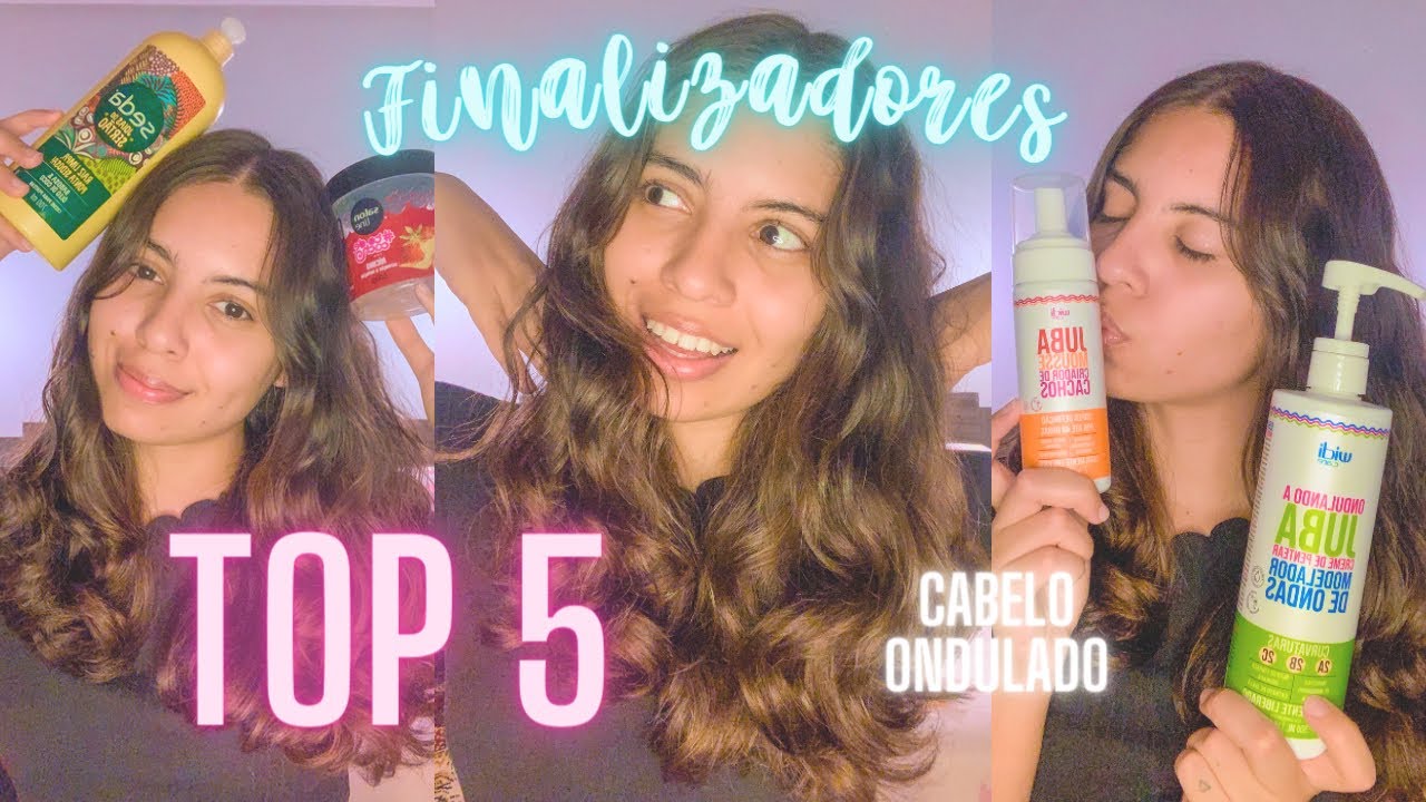 Top 5 FINALIZADORES para CABELO ONDULADO | Evelyn ✨