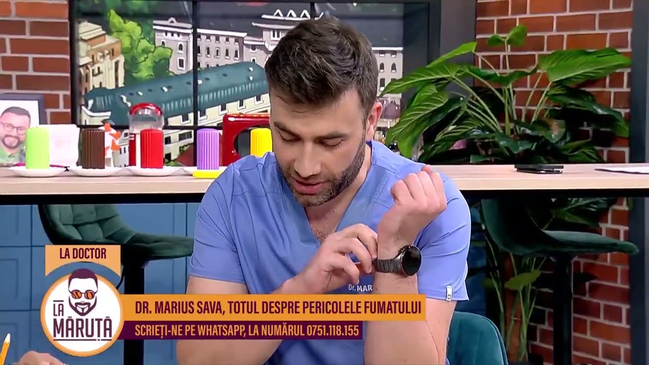 Dr. Marius Sava, totul despre pericolele fumatului