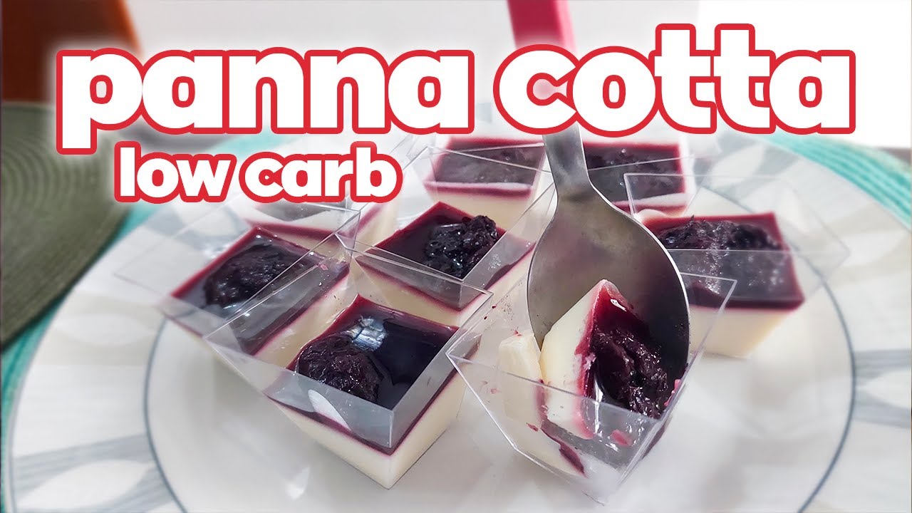 Como Fazer Panna Cotta Low Carb Perfeita | Receita para Sobremesa de Baixo Carboidrato