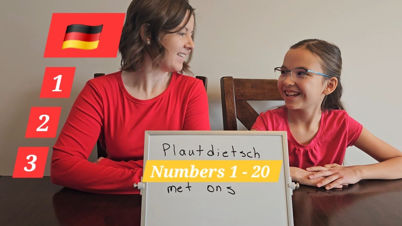 Plautdietsch Numbers 1 - 20 (Quick!) #3