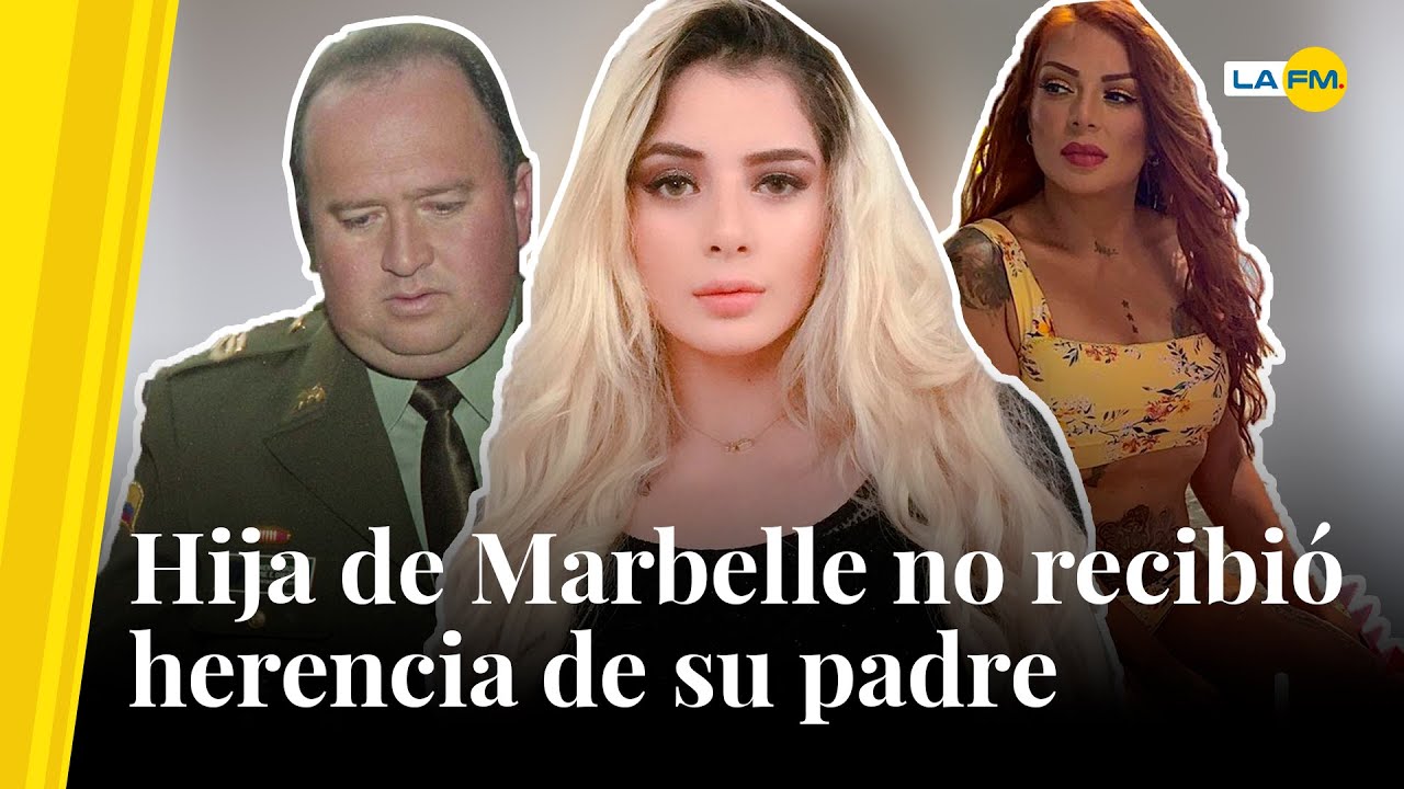 Hija de Marbelle confesó que no recibió herencia de su padre