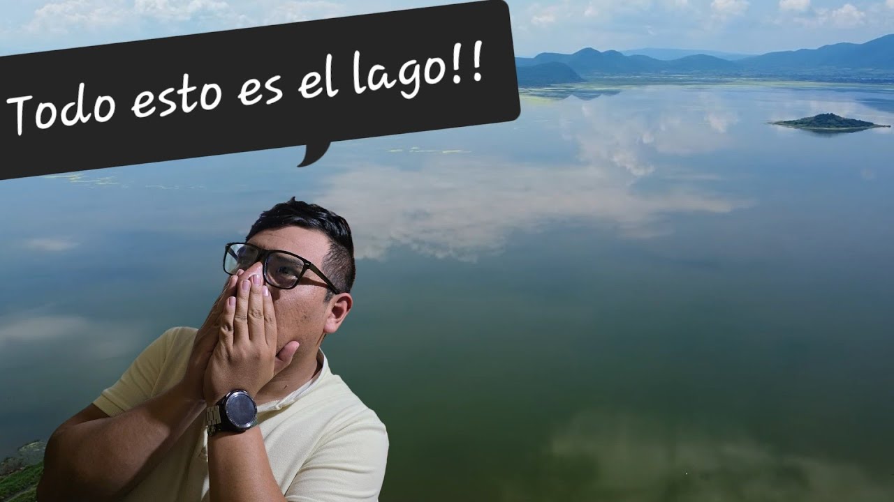 Asi de impresionante esta el lago de cuitzeo