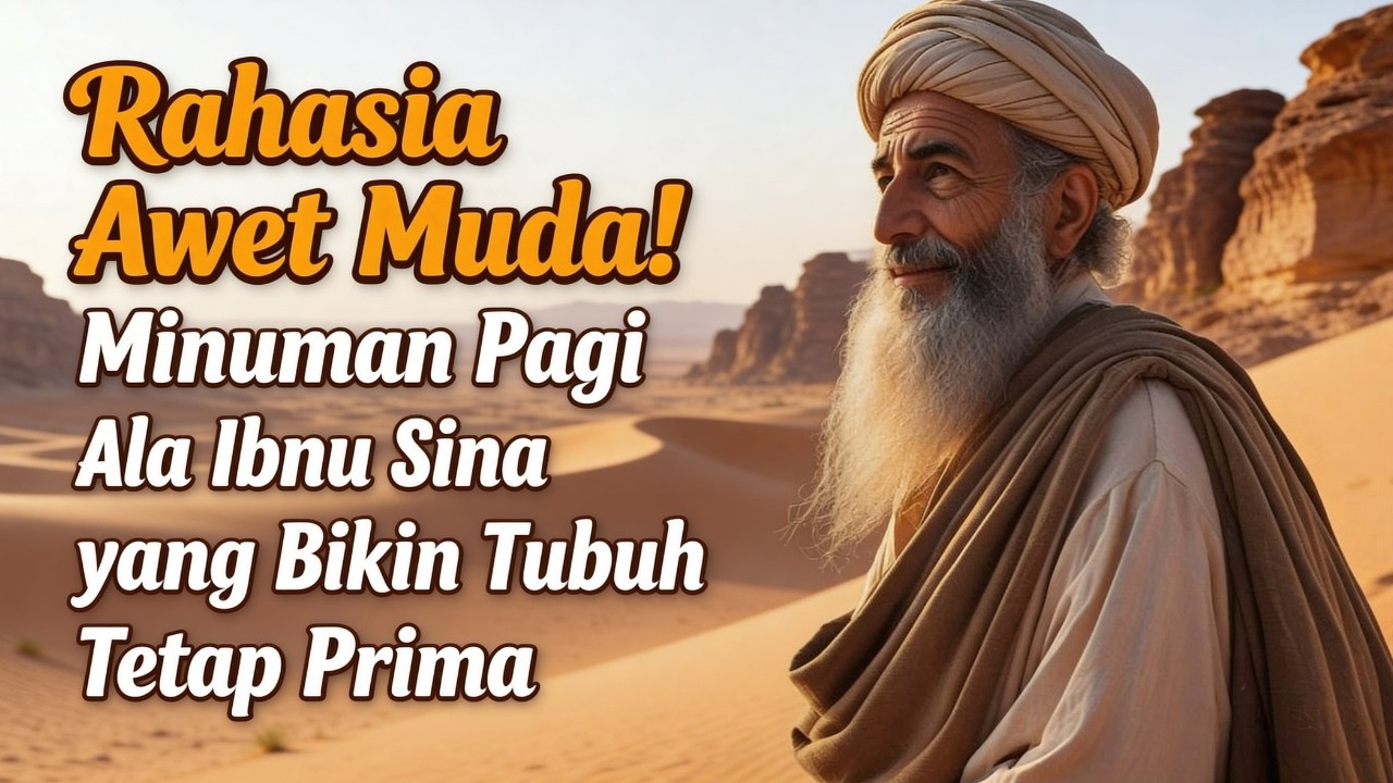 Rahasia Awet Muda! Minuman Pagi Ala Ibnu Sina yang Bikin Tubuh Tetap Prima