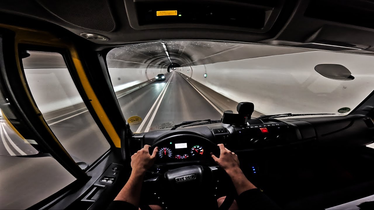 POV ASMR Iveco EuroCargo Truck Driving in Germany – Narrow Streets & Tight Maneuvers GOPRO 4K #33