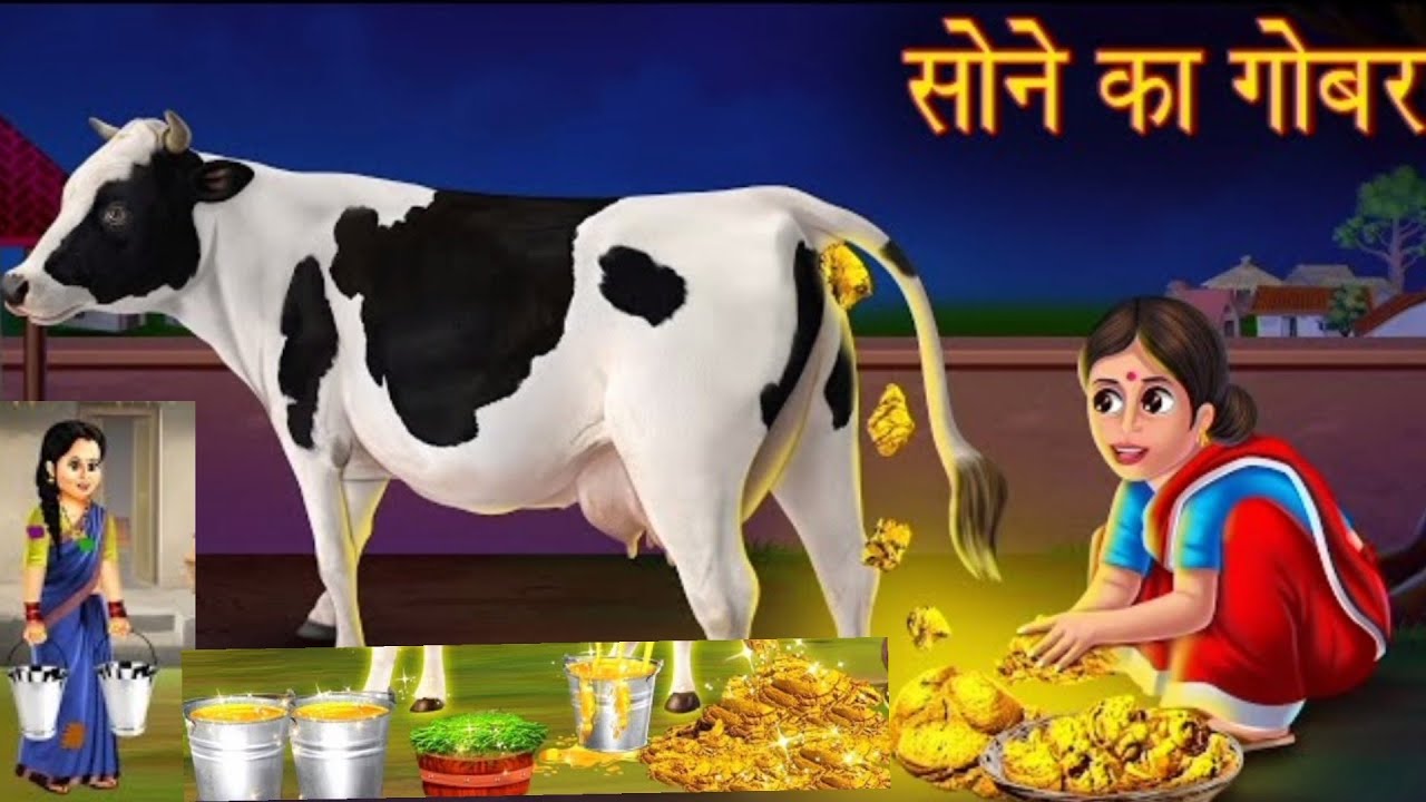 सोने का गोबर | Gold Dung | Magical Stories in Hindi | New Kahaniya in Hindi | Moral Stories in Hindi