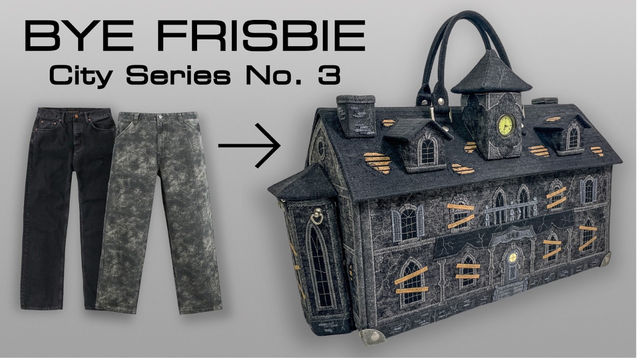 Making a Haunted House Duffle Bag | Bye Frisbie City Series No. 3