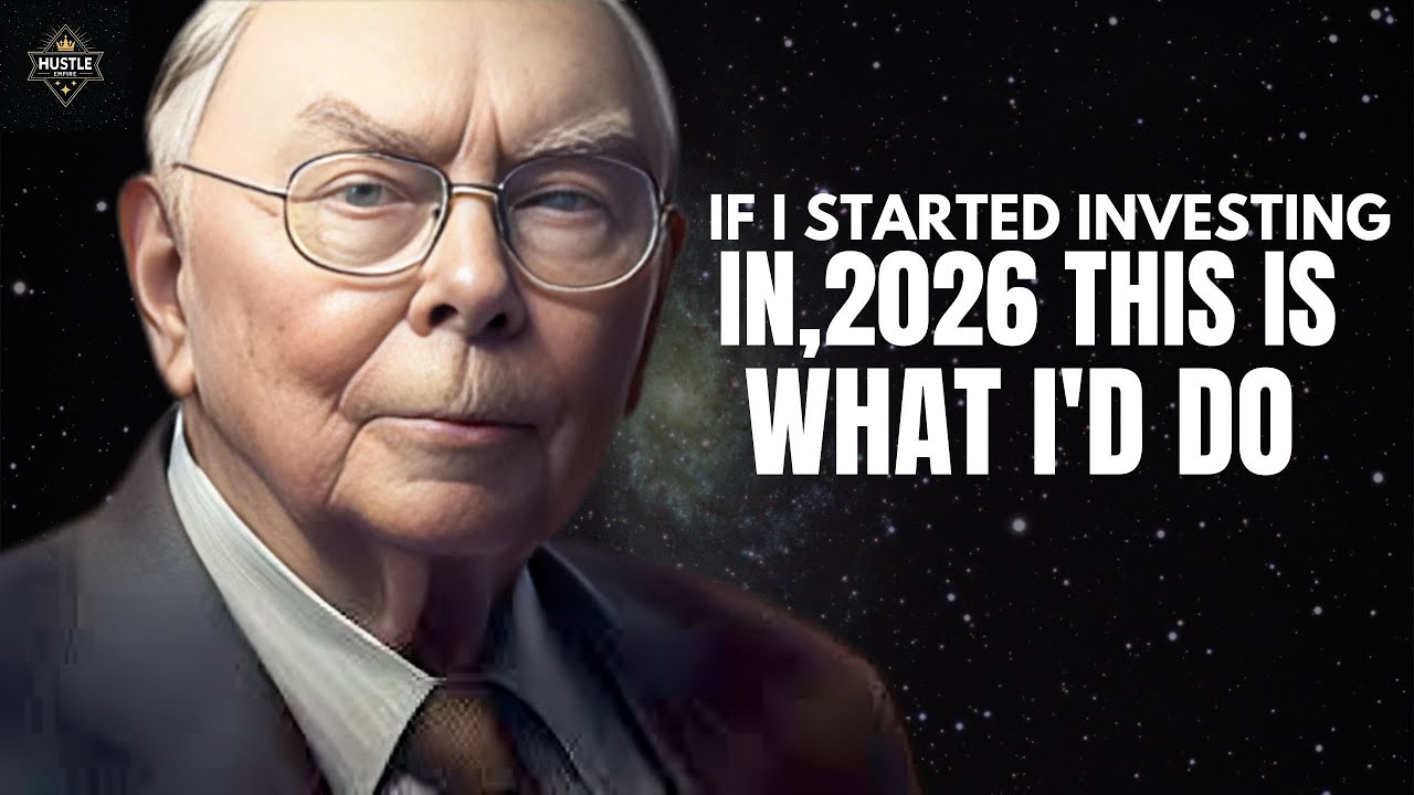 IF I STARTED INVESTING IN,2026 THIS IS WHAT I'D DO || CHARLIE MUNGER ||