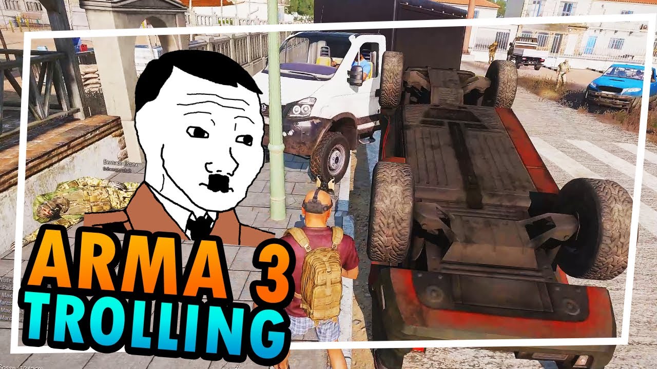 ADMINS TRIGGERN und SCHABERNACK - Arma 3 Altis Life Trolling - Deutsch